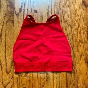 Fabletics Bright Red Sports Top
